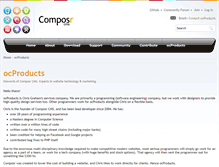Tablet Screenshot of ocproducts.com